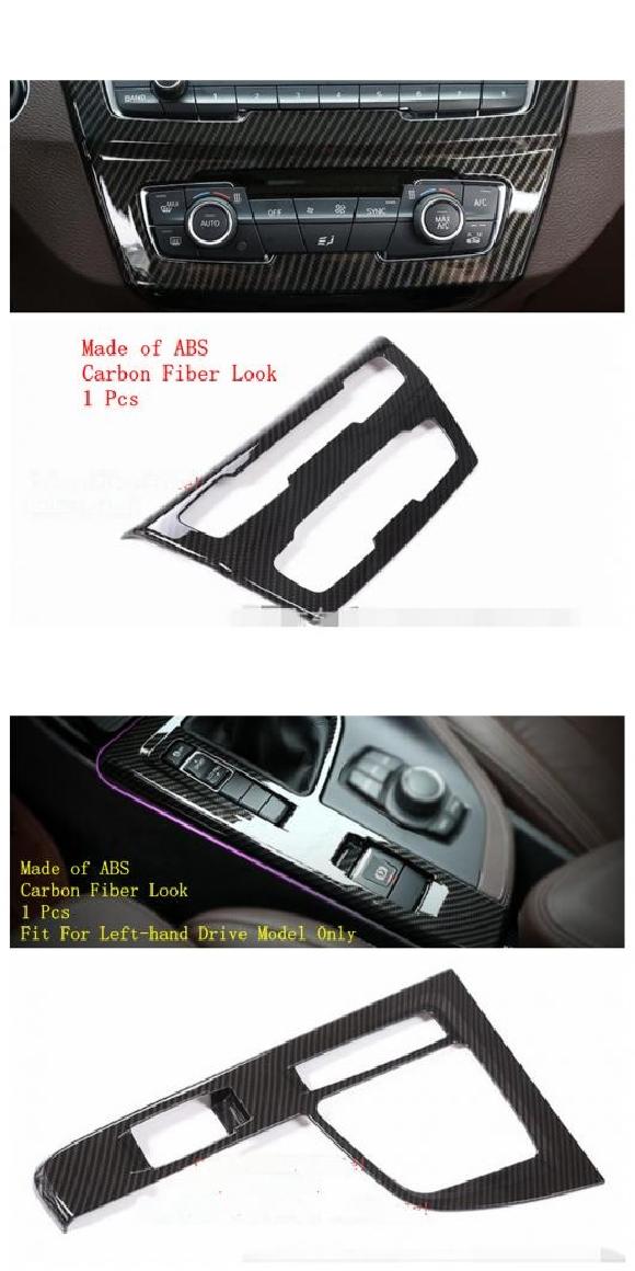�G�A AC �M�A �{�b�N�X ���[�h ���C�g �R���g���[�� �p�l�� �J�o�[ �g���� �K�p: BMW X1 F48 2016-2021 D�EF AL-OO-9179 AL