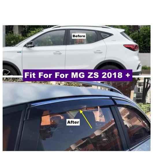 ドア ウインドウ パネル アクセサリー 適用: 適用: MG ZS 2018-2022 ウインドウ デフレクター レイン ガード バイザー 日よけ 保護 カバー AL-OO-9217 AL