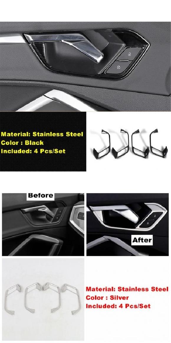 �C���e���A �h�A �n���h�� �L���b�` �J�o�[ �C���i�[ �{�E�� �g���� �t���[�� ���� �X�g���C�v �K�p: �A�E�f�B/AUDI Q3 �u���b�N�E�V���o�[ AL-OO-9323 AL