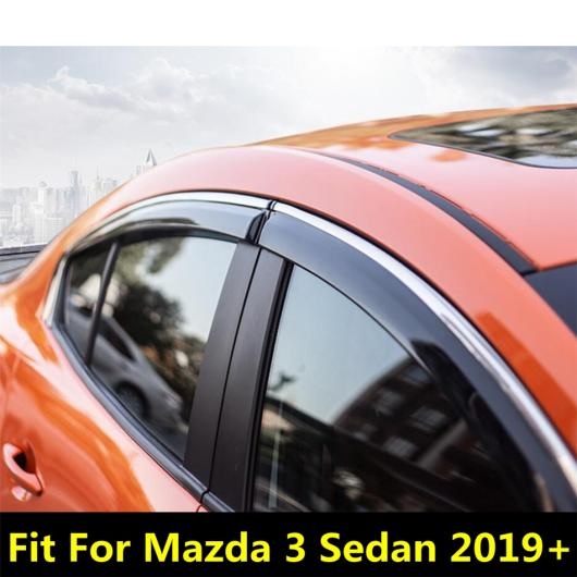 ウインドウ バイザー シェード レイン サン ウィンド ガード デフレクタ 日よけ シェルター カバー 適用: MAZDA3 2019 2022 セダン AL OO 9801 AL :505098750:オートパーツエージェンシー2号店