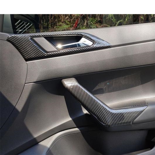 オリジナル商品 エア AC 吹き出し口/インナー ドア ハンドル ボウル フレーム カバー トリム カーボン調 インテリア 適用: VW タイプA・タイプH AL-PP-1277 AL