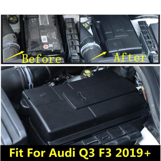 アクセサリー 適用: アウディ/AUDI Q3 2019 2022 エンジン バッテリー アノード 陰極 電極 保護 カバー トリム プラスチック インテリア キット AL PP 1775 AL :505155010:オートパーツエージェンシー2号店