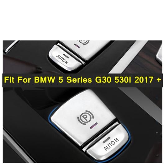 インテリア P ボタン エレクトロニック ハンドブレーキ フレーム カバー トリム ABS 適用: BMW 5シリーズ G30 530i 2017 2021 アクセサリー AL PP 3903 AL :505222240:オートパーツエージェンシー2号店