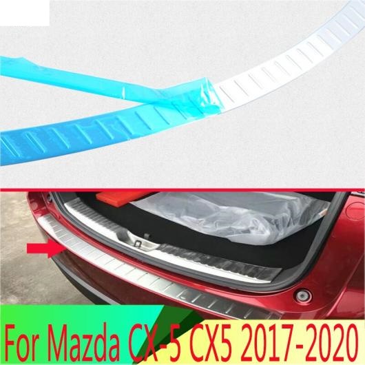 適用: マツダ CX 5 CX5 2017 2020 ステンレス スチール リア バンパー 保護 ウインドウ シル アウトサイド トランクス 装飾 プレート ペダル AL QQ 4080 AL :505555650:オートパーツエージェンシー2号店