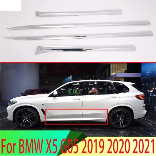 適用: BMW X5 G05 2019 2020 2021 ABS クローム サイド ドア ボディ モールディング モールディング トリム AL QQ 4338 AL :505558480:オートパーツエージェンシー2号店