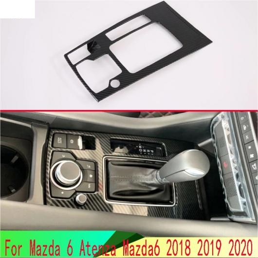 適用: MAZDA6 アテンザ 2018 2019 2020 カーボンファイバー調 ギア