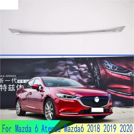 適用: MAZDA6 アテンザ 2018 2019 2020 ABS クローム フロント フード ボンネット グリル グリル バンパー リップ メッシュ トリム カバー AL QQ 4771 AL :505564480:オートパーツエージェンシー2号店