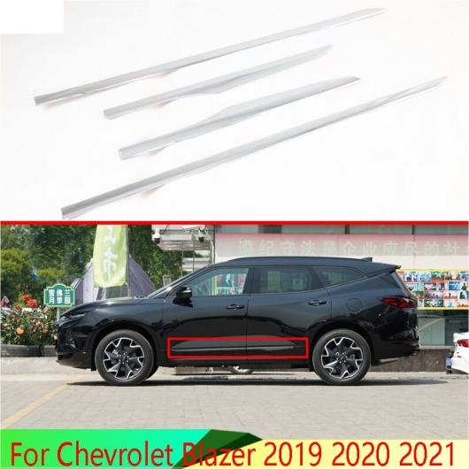 適用: シボレー/CHEVROLET ブレイザー 2019 2021 ABS クローム サイド ドア ボディ モールディング モールディング トリム AL QQ 5142 AL :505569580:オートパーツエージェンシー2号店