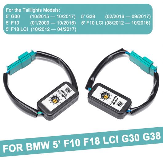 適用: BMW F18 LCI G30 G38 2ピース ダイナミック アドオン モジュール