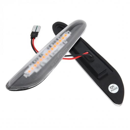 ダイナミック フロー LED ウインカー サイド マーカー ライト ウインカー シーケンシャル ランプ 適用: ブラック・クリア AL-RR-5272 ALの画像