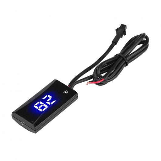 ユニバーサル オートバイ 防水 12V LCD デジタル 温度計 インストルメント ウォーター 温度 メーター ゲージ ウォーター 温度 インジケーター AL-RR-6200 ALの画像