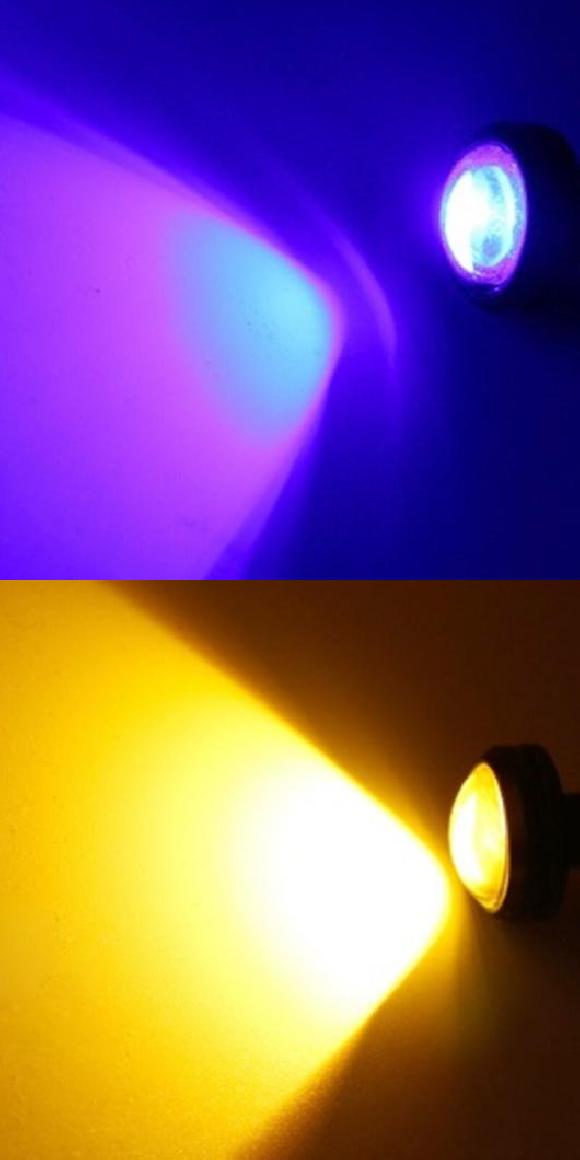 10�s�[�X 18mm/23mm ���j�o�[�T�� �C�[�O�� �A�C DRL LED �f�C�^�C�� �����j���O ���C�g LED �u���[�E�C�G���[ �����v �T�C�Y 18MM AL-RR-6826 AL