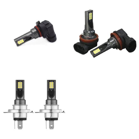2�s�[�X H4 H8 H1 9005 LED �t�H�O �w�b�h���C�g �o���u �u���[�L LED �E�C���J�[ ���o�[�X ���C�g �t�H�O���C�g 9005�`H4 AL-RR-8573 AL