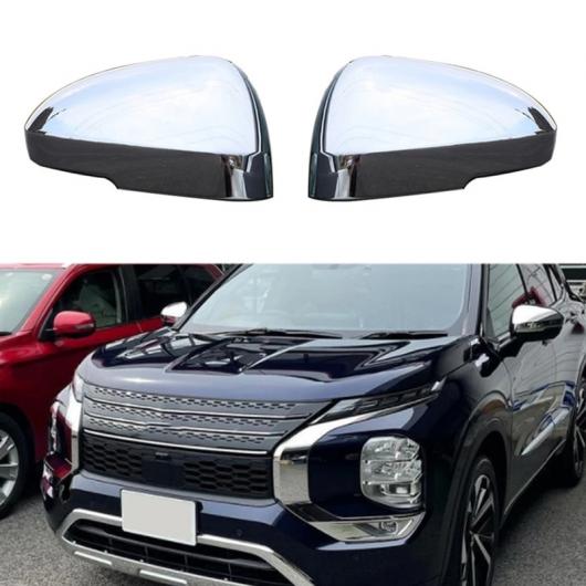 ABS クローム サイド バックミラー ミラー カバー 適用: 三菱 アウトランダー 2022 AL SS 1680 AL :505837770:オートパーツエージェンシー2号店
