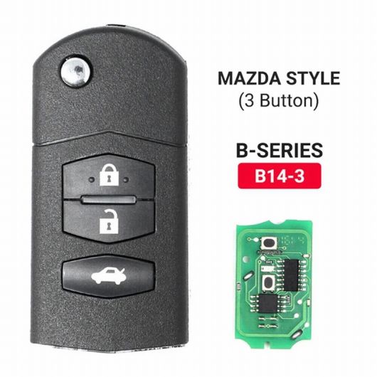 キー DIY B14 - 3 KD リモート コントロール キー ユニバーサル 3 ボタン 適用:マツダ スタイル 適用:KD900/KD - X2 KD ミニ/URG200 ブラック AL-SS-3007 AL_2