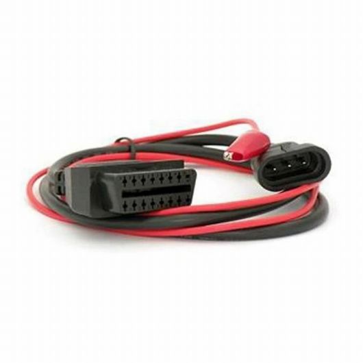 2ピース 適用:フィアット/FIAT 3 ピン アルファ ランチア/LANCIA 16 ピン OBD2 OBD - II コネクタ アダプタ ケーブル OBD ブラック AL-SS-3047 ALの画像