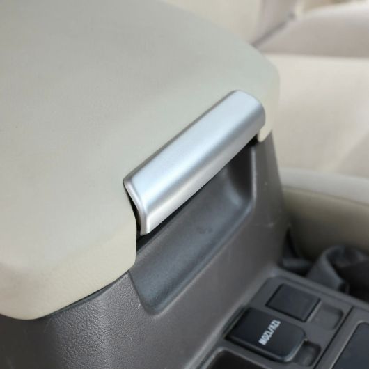 ABS インテリア アームレスト スパンコール トリム 適用:トヨタ プラド FJ150 150 2010 - 2018 アクセサリー AL-SS-3077 ALの画像