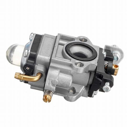 2ピース オートバイ キャブ キャブレター 11mm 2 ストローク 適用:43CC 47CC 49CC 50CC スクーター ATV ダートバイク 芝刈り機 シルバー AL-SS-3085 AL_4