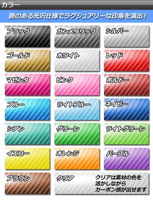 スキンシール 5Dカーボン調(4Dベース) S...の詳細画像3