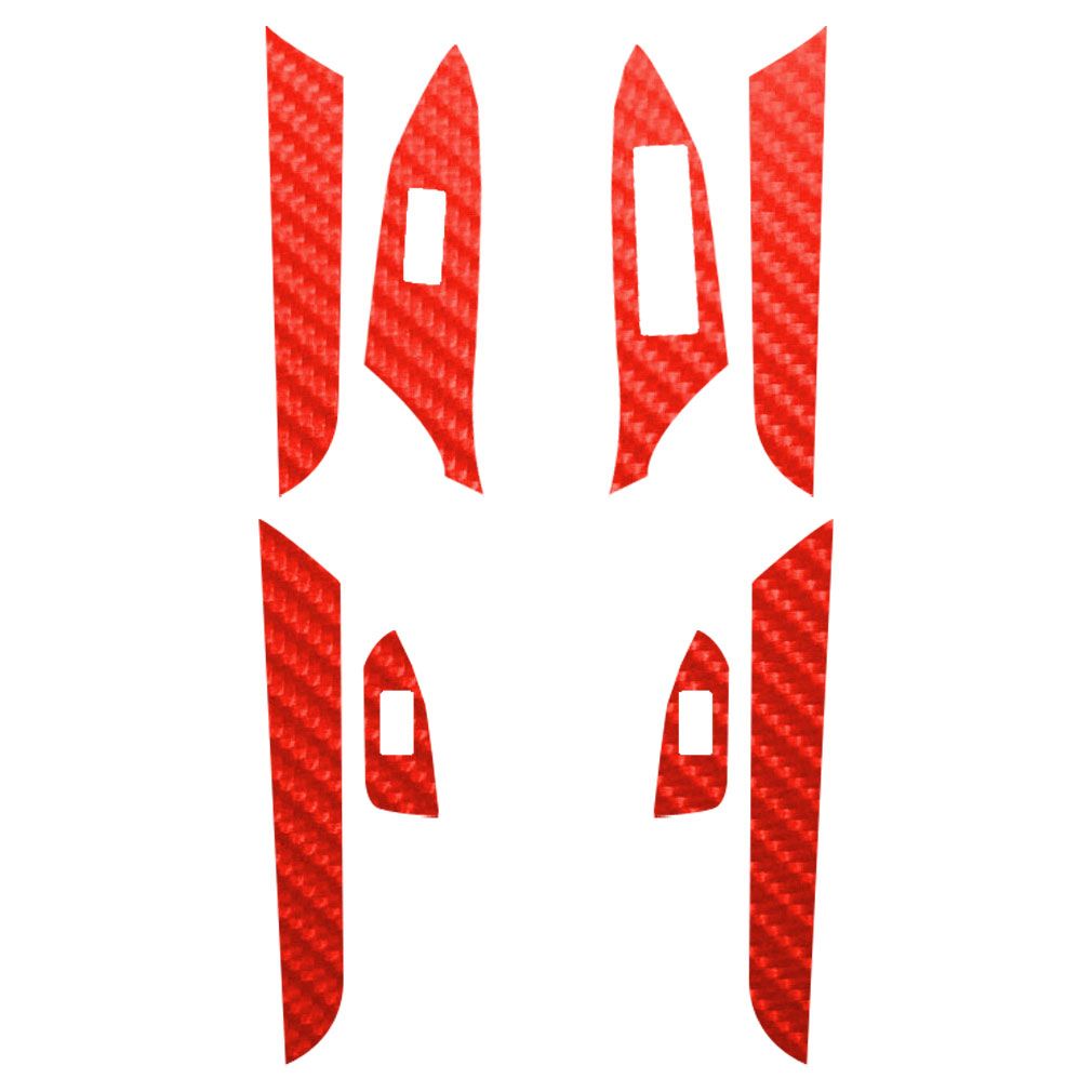 カーステッカー レクサス LX URJ201W 2015年09月〜 5Dカーボン調(4Dベース) サイドドアトリム＆スイッチ 内装 選べる20カラー AP-PA25FR0075_3