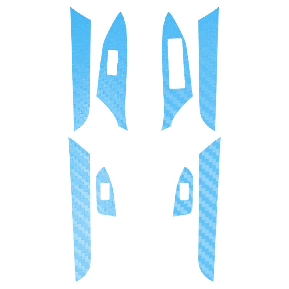 カーステッカー レクサス LX URJ201W 2015年09月〜 5Dカーボン調(3Dベース) サイドドアトリム＆スイッチ 内装 選べる20カラー AP-PA25TH0075_19