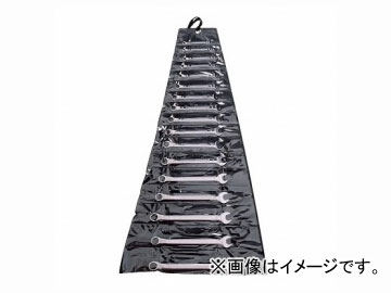 バーコ/BAHCO プラスチック・ワレット入り 片目片口スパナセット 1952M/17T :416118270:オートパーツエージェンシー2号店