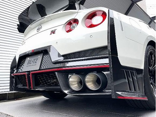 �u���b�c/BLITZ �}�t���[�J�b�^�[ NUR-SPEC FINISHER ���Y GT-R R35 VR38DETT 2007�N12���` �}�b�g�u���b�N 63207