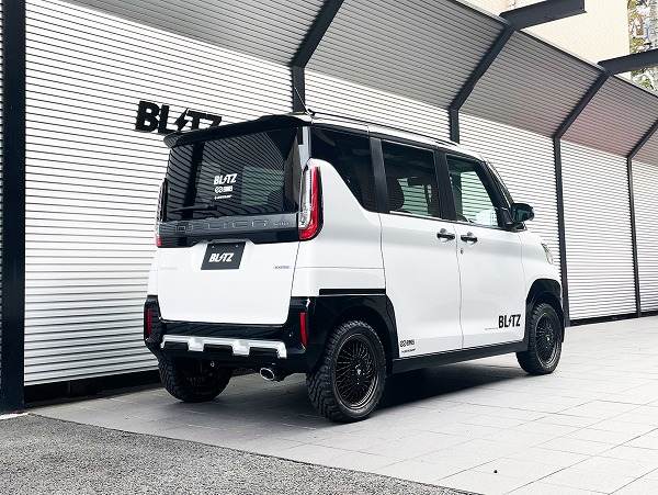 �u���b�c/BLITZ �}�t���[ NUR-SPEC CUSTOM EDITION �O�H �f���J�~�j B38A BR06-SM21 4WD��p,�^�[�{�Ԑ�p 2023�N05���` ���ʎd�グ(VS) 63586