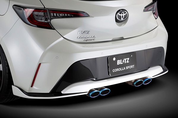 ブリッツ/BLITZ エアロスピードRコンセプト リアディフューザー 塗装済 トヨタ カローラスポーツ カローラスポーツ ハイブリッド 選べる11塗装色
