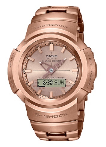 カシオ/CASIO 腕時計 G-SHOCK AW-500シリーズ FULL METAL 【国内正規品】 AWM-500GD-4AJF