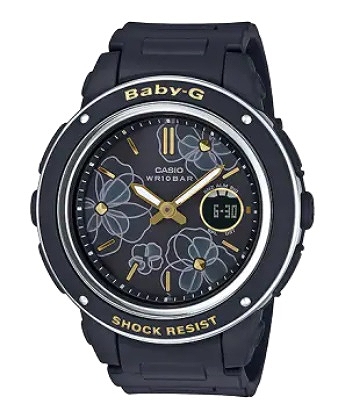 カシオ/CASIO 腕時計 BABY-G FloralDialシリーズ 【国内正規品】 BGA-150FL-1AJF
