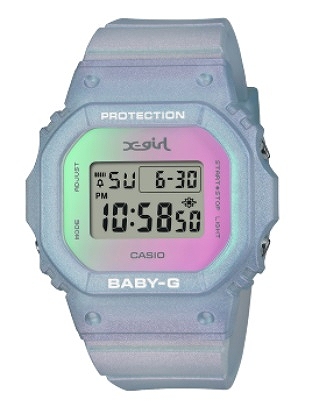カシオ/CASIO 腕時計 BABY-G BGD-565シリーズ X-girlコラボレーションモデル 【国内正規品】 BGD-565XG-2JR