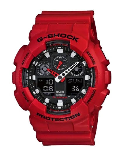 カシオ/CASIO 腕時計 G-SHOCK GA-100シリーズ 【国内正規品】 GA-100B-4AJF