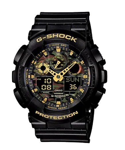 カシオ/CASIO 腕時計 G-SHOCK GA-100シリーズ 【国内正規品】 GA-100CF-1A9JF