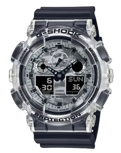 カシオ/CASIO 腕時計 G-SHOCK GA-100シリーズ 【国内正規品】 GA-100SKC-1AJF