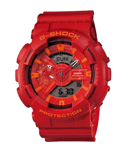 カシオ/CASIO 腕時計 G-SHOCK 110シリーズ 【国内正規品】 GA-110AC-4AJF