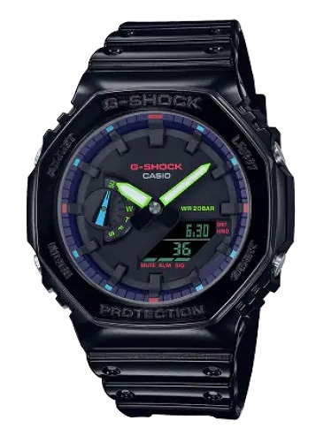 カシオ/CASIO 腕時計 G-SHOCK 2100シリーズ 【国内正規品】 GA-2100RGB-1AJF