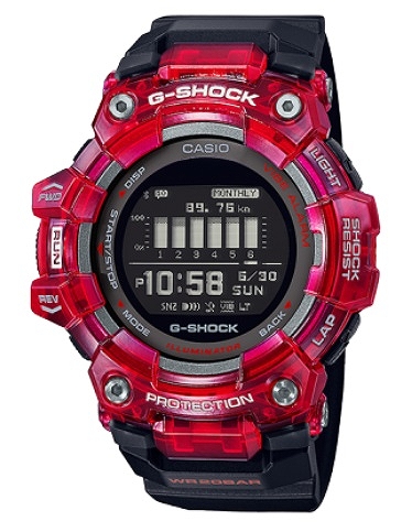 カシオ/CASIO 腕時計 G-SHOCK G-SQUAD GBD-100シリーズ 【国内正規品】 GBD-100SM-4A1JF