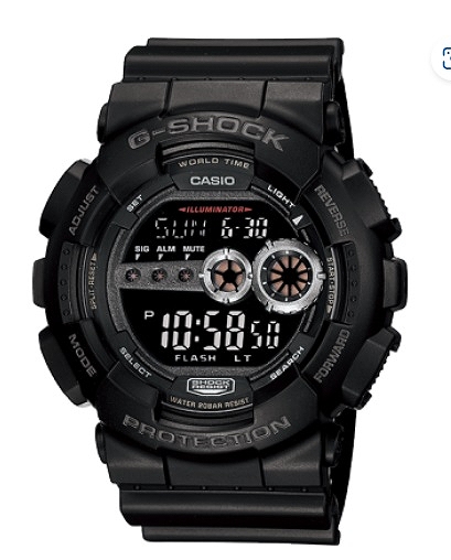 カシオ/CASIO 腕時計 G-SHOCK GD-100シリーズ 【国内正規品】 GD-100-1B ...