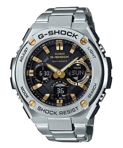 カシオ/CASIO 腕時計 G-SHOCK G-STEEL GST-W100シリーズ 【国内正規品】 GST-W110D-1A9JF