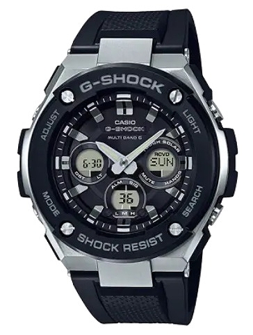 カシオ/CASIO 腕時計 G-SHOCK G-STEEL Mid Sizeシリーズ 【国内正規品】 GST-W300-1AJF