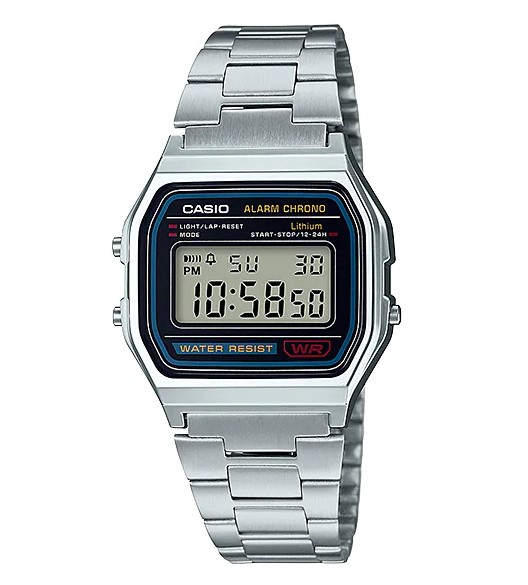 カシオ/CASIO 腕時計 Collection STANDARD デジタル液晶モデル 【国内正規品】 A158WA-1JH