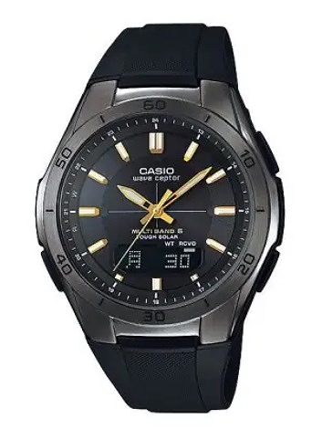 カシオ/CASIO 腕時計 Wave Ceptor ソーラーコンビネーション 【国内正規品】 WVA-M640B-1A2JF｜apagency02