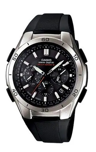 カシオ/CASIO 腕時計 Wave Ceptor ソーラークロノグラフ 【国内正規品】 WVQ-M410-1AJF