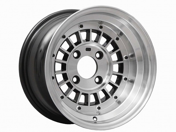 コーリンプロジェクト フォーカスレーシングスポーク ホイール ブラック 14インチ×8J -13 4H114.3 FOCUS-13480KB