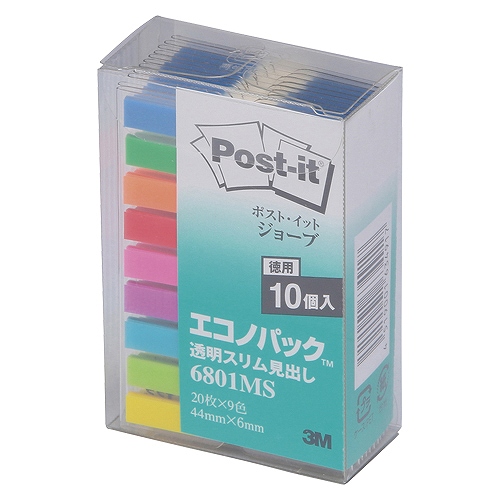 �X���[�G��(3M) �|�X�g�C�b�g �G�R�m�p�b�N �t�B���� �����X�������o�� ���F�A�\�[�g 44×6���� �����F1�p�b�N(90�p�b�h) 6801MS(40989)