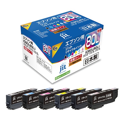 JIT �C���N�J�[�g���b�W 6�F�p�b�N IC6CL80L�Ή� JIT-AE80L6P(34483)