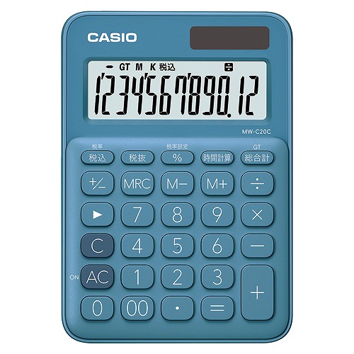CASIO(�J�V�I) �J���t���~�j�W���X�g�d�� ���C�N�u���[ MW-C20C-BU-N(35923)