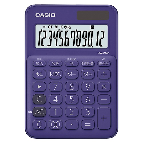 CASIO(�J�V�I) �J���t���~�j�W���X�g�d�� �p�[�v�� MW-C20C-PL-N(35933)