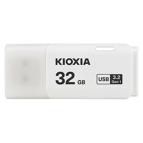 KIOXIA USBフラシュメモリー 32GB USB2.0対応 KUC-3A032GW(39961)